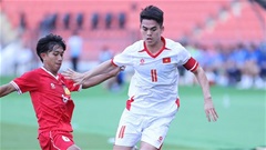 Trực tiếp U22 Lào 1-1 U22 Việt Nam: Quốc Cường vào sân 
